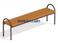Лавочка парковая МАФ 1603 в Республике Дагестан