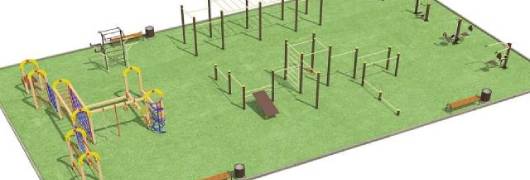 Проект спортивной площадки для любого возраста в Республике Дагестан