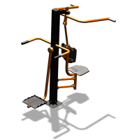 Уличный тренажер "Верхняя тяга Маятник" УТ338 в Республике Дагестан