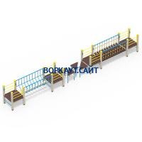 Детский спортивный комплекс Двойной мостик ДСК 3115 в Республике Дагестан