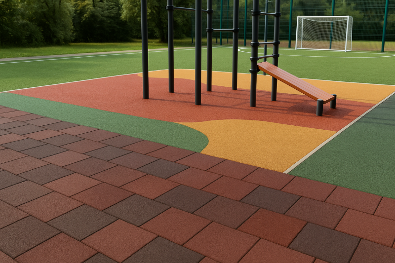 Материалы для спортивных площадок: сравнительный обзор