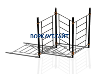 Спортивный комплекс воркаут ВС-80 в Республике Дагестан