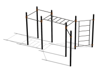 Спортивный комплекс воркаут ВС-117 в Республике Дагестан