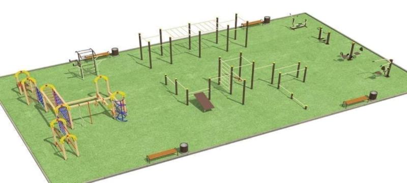 Проект спортивной площадки для любого возраста - 1 096 200 рублей. в Республике Дагестан