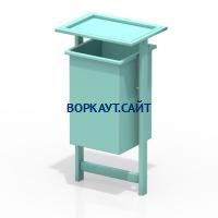 Урна с крышкой МАФ 1631 в Республике Дагестан