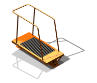 Уличный тренажер "Беговая дорожка" УТ 125 в Республике Дагестан