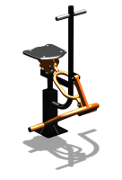 Уличный тренажер "Ковбой" УТ 107 в Республике Дагестан