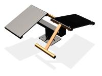 Уличный тренажер  "Скамья для пресса двойная"   УТ213 в Республике Дагестан