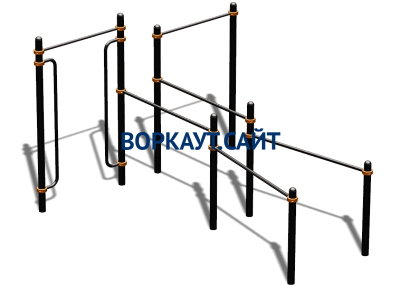 Спортивный комплекс воркаут ВС-197 в Республике Дагестан