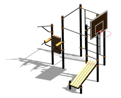 Спортивный комплекс воркаут ВС-94 в Республике Дагестан
