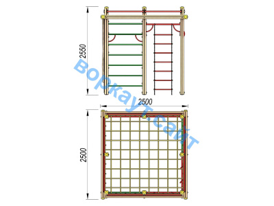 Детский спортивный комплекс ДСК 3110 в Республике Дагестан Детский спортивный комплекс ДСК 3110 в Республике Дагестан