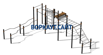Спортивный комплекс воркаут ВС-199 в Республике Дагестан