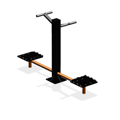 Уличный тренажер  "Твистер двойной"  УТ205 в Республике Дагестан