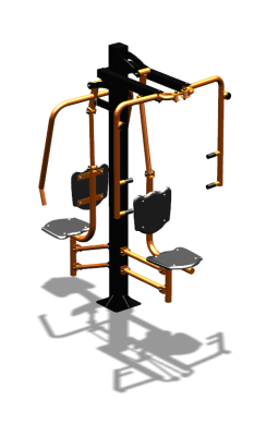 Уличный тренажер "Жим от груди Баттерфляй" УТ311 в Республике Дагестан