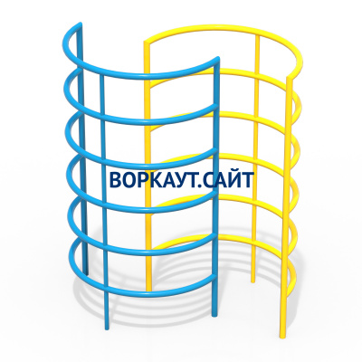 Шведская стенка полукруглая ДСК 3503 в Республике Дагестан