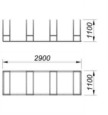 Велопарковка МАФ 6002 в Республике Дагестан
