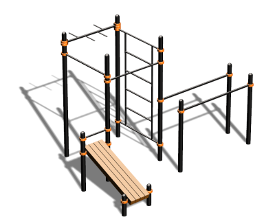 Спортивный комплекс воркаут ВС-91 в Республике Дагестан
