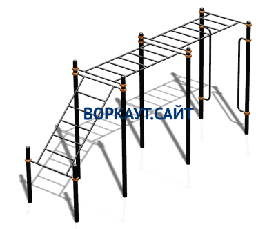Спортивный комплекс воркаут ВС-190 в Республике Дагестан