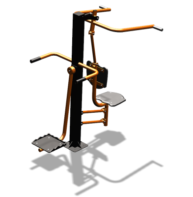 Уличный тренажер "Верхняя тяга Маятник" УТ338 в Республике Дагестан