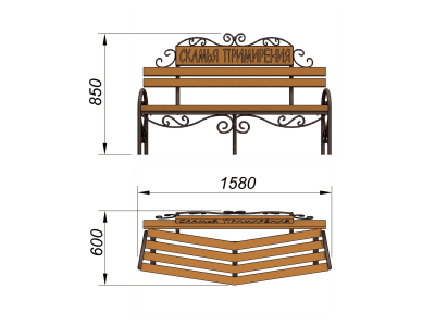 Скамья примирения МАФ 1610 в Республике Дагестан