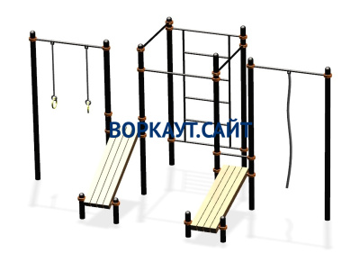 Спортивный комплекс воркаут ВС-44 в Республике Дагестан