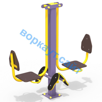 Уличный тренажер "Жим ногами горизонтальный " УТ 003 в Республике Дагестан