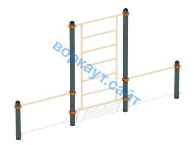 Шведская стенка с перекладинами ВС-13 в Республике Дагестан