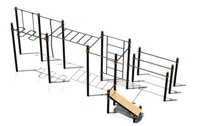 Спортивный комплекс воркаут ВС-77 в Республике Дагестан