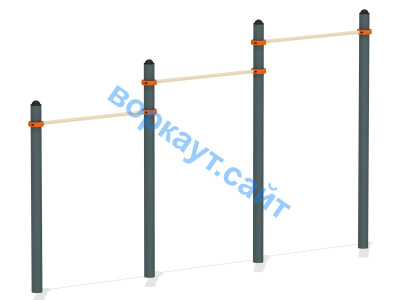 Турник тройной ВС-4 в Республике Дагестан