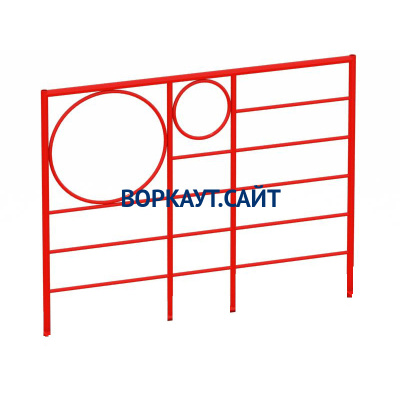 Шведская стенка с кольцами МАФ 3502 в Республике Дагестан