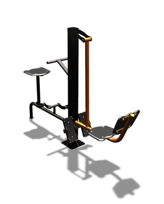 Уличный тренажер "Жим ногами Вело" УТ330 в Республике Дагестан