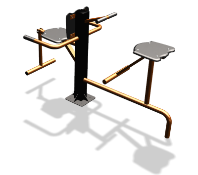 Уличный тренажер "Флекс Твистер сидя" УТ343 в Республике Дагестан