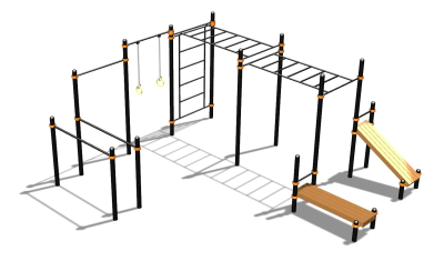 Спортивный комплекс воркаут ВС-71 в Республике Дагестан