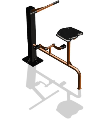 Уличный тренажер "Вело одинарный" УТ 117 в Республике Дагестан