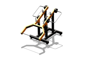 Силовой уличный тренажер  "Мультиштанга"  УТ417 в Республике Дагестан