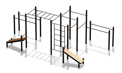 Спортивный комплекс воркаут ВС-100 в Республике Дагестан