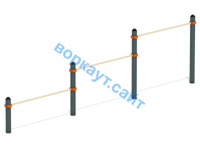 Каскад турников тройной ВС-6 в Республике Дагестан