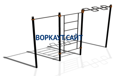 Спортивный комплекс воркаут ВС-129 в Республике Дагестан