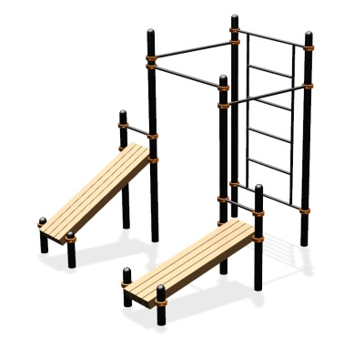 Спортивный комплекс воркаут ВС-42 в Республике Дагестан