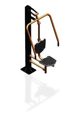 Уличный тренажер "Жим от груди одинарный" УТ 111 в Республике Дагестан