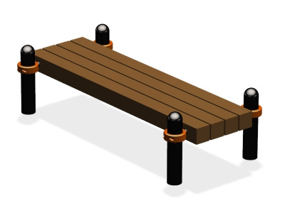 Воркаут скамья ВС-38 в Республике Дагестан