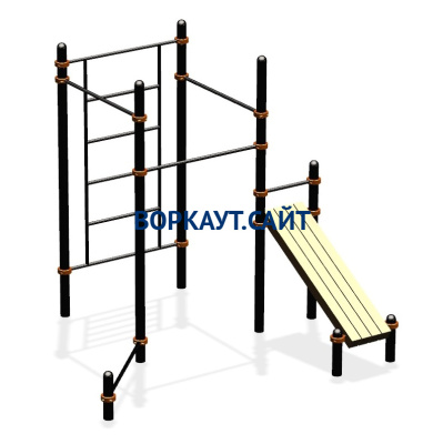 Спортивный комплекс для воркаут ВС-29 в Республике Дагестан