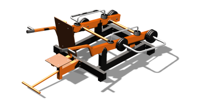 Силовой уличный тренажер  "Трицепс"  УТ424 в Республике Дагестан