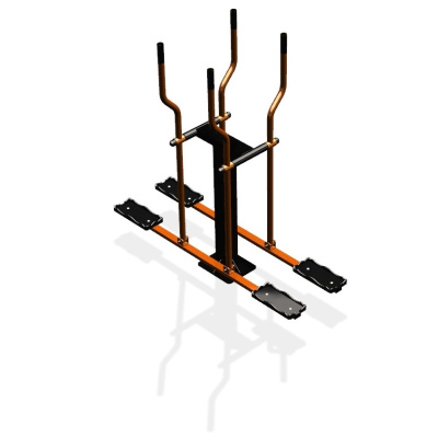 Уличный тренажер  "Лыжи двойные"   УТ210 в Республике Дагестан