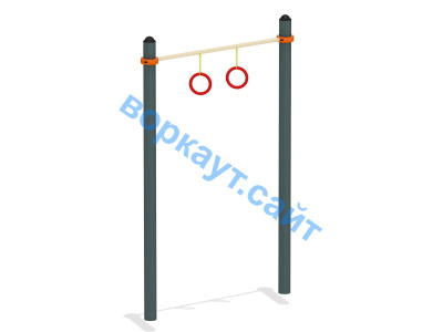 Турник с кольцами ВС-7 в Республике Дагестан Турник с кольцами ВС-7 в Республике Дагестан