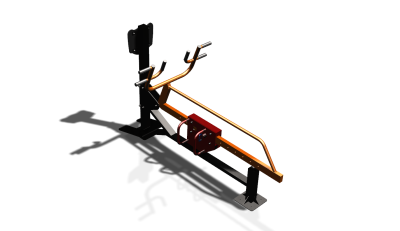 Силовой уличный тренажер  "Гребная тяга"  УТ414 в Республике Дагестан