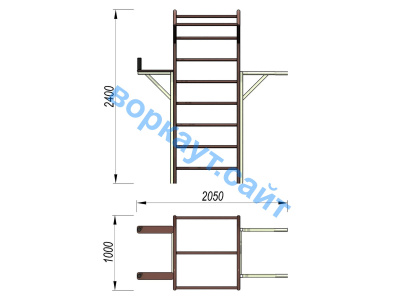 Детский спортивный комплекс 3 в 1 ДСК 3103 в Республике Дагестан