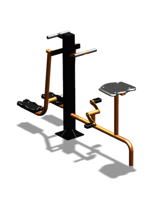 Уличный тренажер "Вело Шпагат" УТ320 в Республике Дагестан