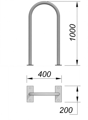 Велопарковка МАФ 6001 в Республике Дагестан