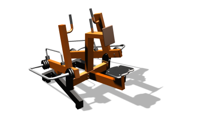 Силовой уличный тренажер  "Рычажная тяга"  УТ419 (тренажер находится на оптимизации у производства  и внешне может отличится от заявленной картинки в Республике Дагестан